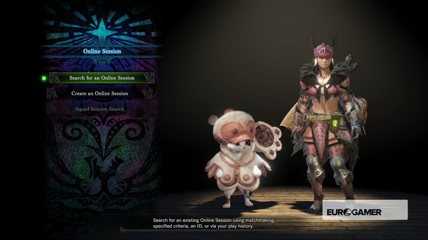 Monster Hunter World multiplayer How to join friends, join Squads and